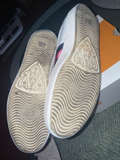 รองเท้า sneaker Gucci Ace Web Stripe Sneaker แท้ รูปที่ 6
