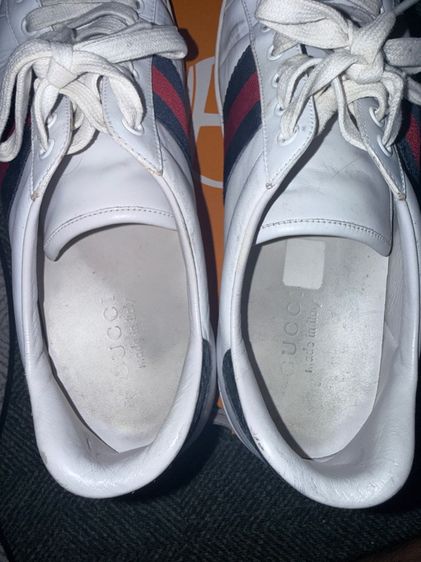 รองเท้า sneaker Gucci Ace Web Stripe Sneaker แท้ รูปที่ 9