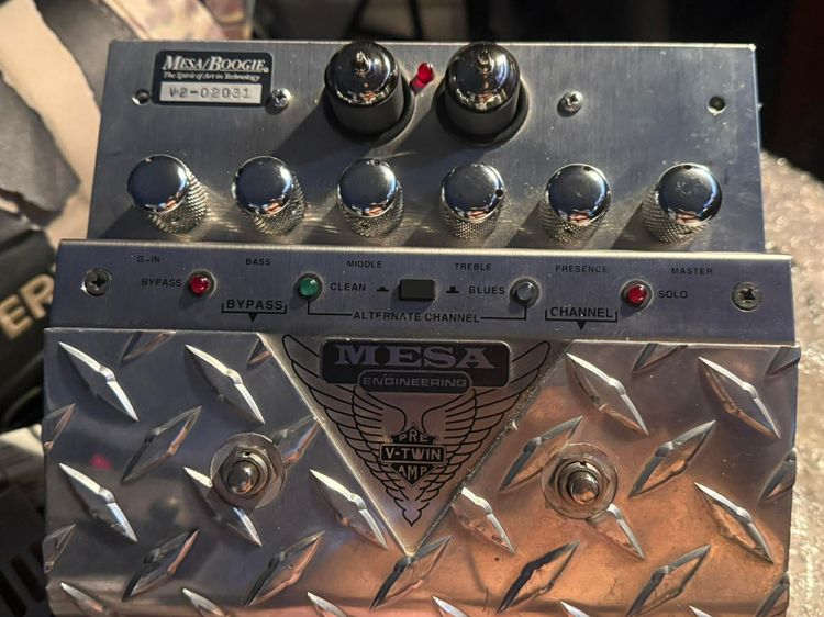 ของหายากสภาพใหม่ Preamp Mesa Vtwin V.1 รูปที่ 3