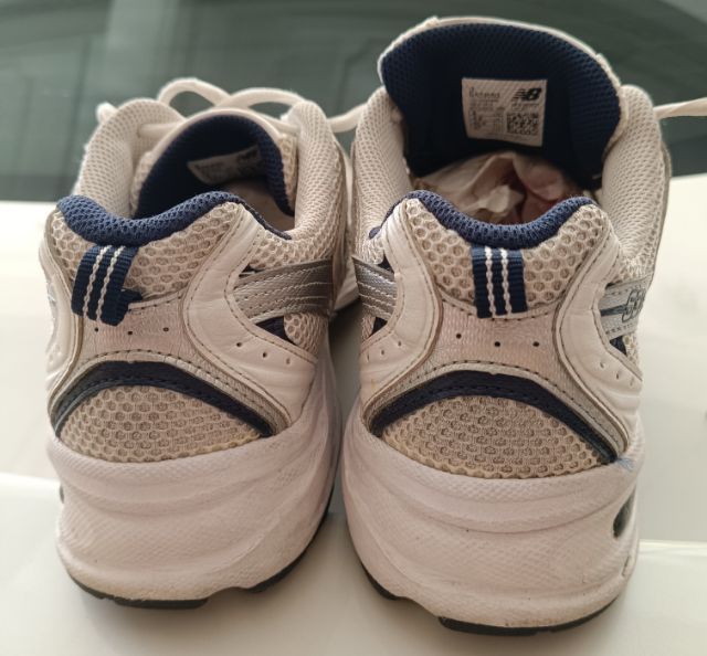ขาย New 530SG White silver Navy  นิยม size 42.5-270cm ของแท้ สภาพสวย รูปที่ 8