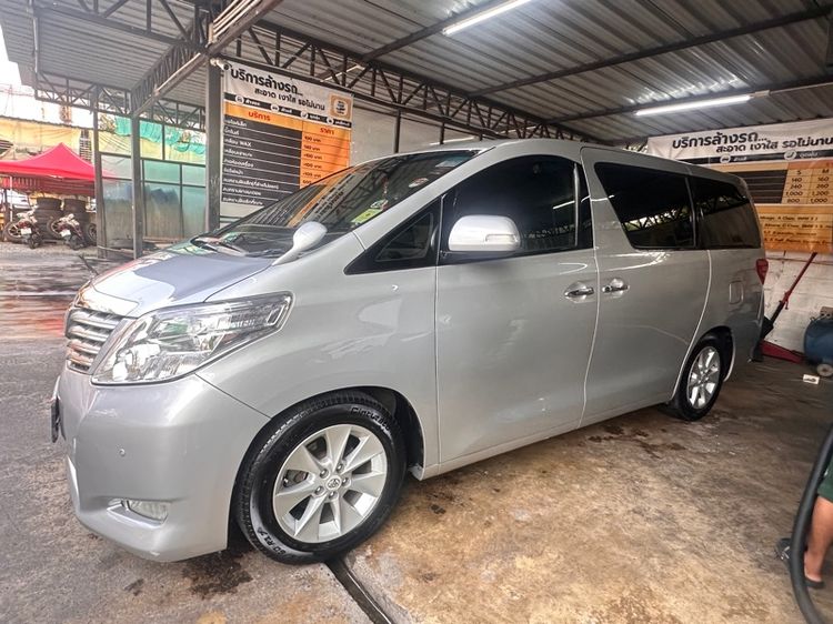 Toyota Alphard 2011 2.4 V Van เบนซิน ไม่ติดแก๊ส เกียร์อัตโนมัติ เทา รูปที่ 2