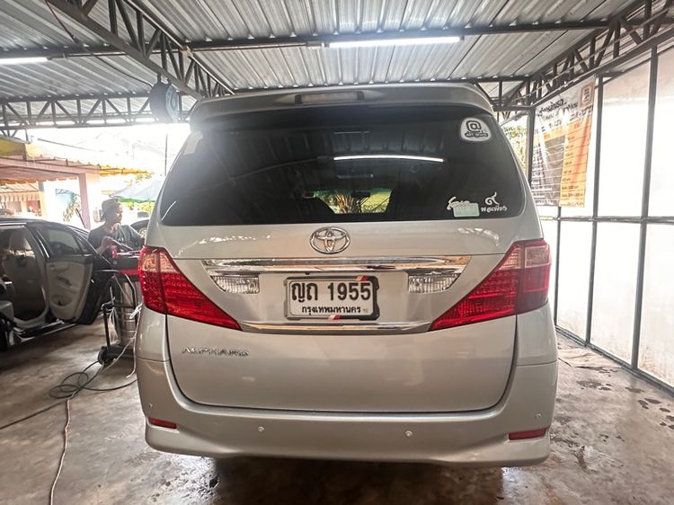 Toyota Alphard 2011 2.4 V Van เบนซิน ไม่ติดแก๊ส เกียร์อัตโนมัติ เทา รูปที่ 4