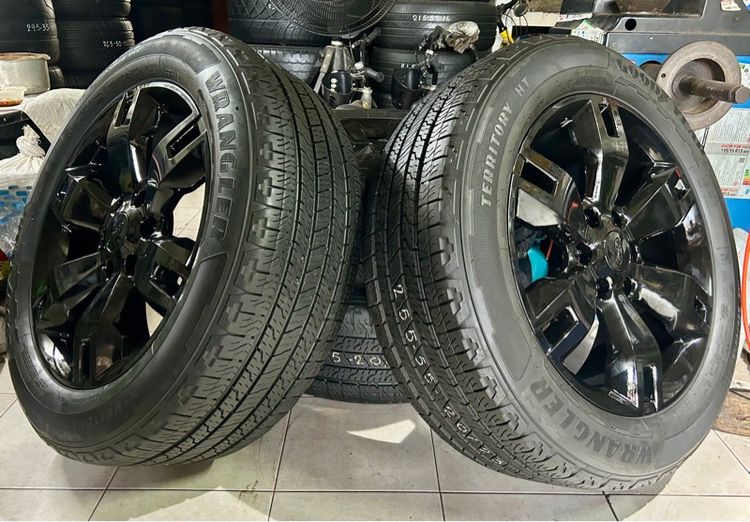 ล้อฟอร์ดขอบ20 พร้อมยาง 255 55 20 ครบชุดสวยงาม รูปที่ 8