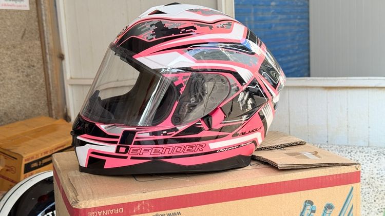 หมวกกันน็อค BILMOLA DEFENDER 2015 D-CAMO FUXIA 