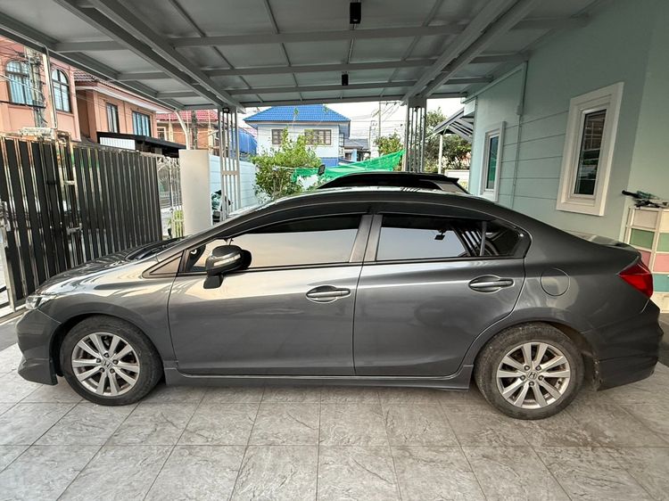 Honda Civic 2012 1.8 E Wise Edition i-VTEC Sedan เบนซิน เกียร์อัตโนมัติ เทา รูปที่ 3