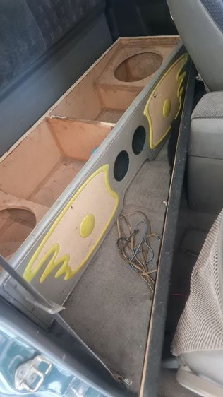 ตู้ลำโพงซับ 10"สภาพดีถอดจากกระบะ D-max 2004ไม่แพง รูปที่ 7