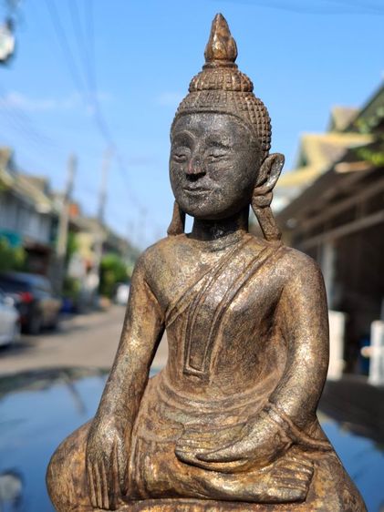 🚩(มาใหม่) พระบูชาไม้แกะ 2 ถอดสมัยอยุธยา รูปที่ 11