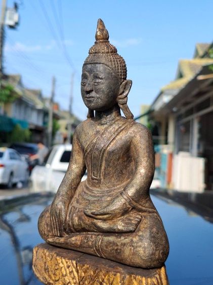 🚩(มาใหม่) พระบูชาไม้แกะ 2 ถอดสมัยอยุธยา รูปที่ 3