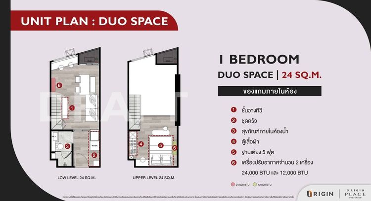 ขายดาวน์ Origin Place Phetkasem ติด MRT ภาษีเจริญ 0 เมตร มี 2 ห้อง ชั้น 5 และชั้น 22 เจ้าของขายเอง (รับเอเจ้น) รูปที่ 2