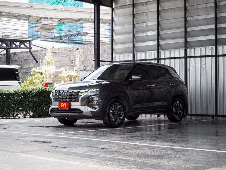 Hyundai Creta 2023 1.5 SEL Utility-car เบนซิน ไม่ติดแก๊ส เกียร์อัตโนมัติ เทา รูปที่ 2