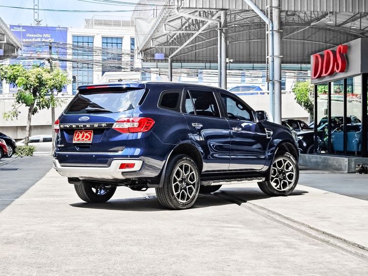 Ford Everest 2021 2.0 Titanium Plus Utility-car ดีเซล เกียร์อัตโนมัติ น้ำเงิน รูปที่ 2