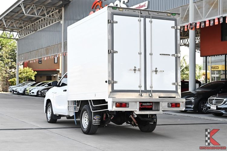 Toyota Hilux Revo 2021 2.4 Entry Pickup ดีเซล ไม่ติดแก๊ส เกียร์ธรรมดา ขาว รูปที่ 3