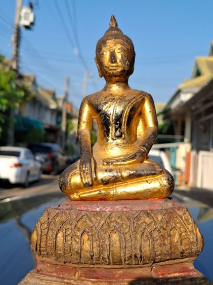 🚩(มาใหม่) พระหินแกะฐานดินเผาสมัยอยุธยา รูปที่ 6