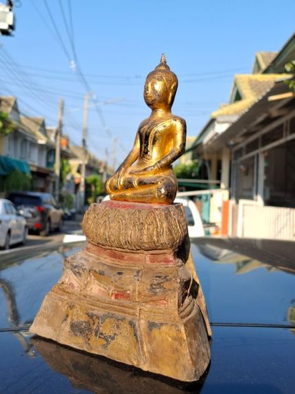 🚩(มาใหม่) พระหินแกะฐานดินเผาสมัยอยุธยา รูปที่ 3