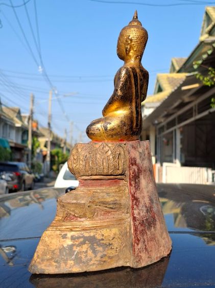 🚩(มาใหม่) พระหินแกะฐานดินเผาสมัยอยุธยา รูปที่ 4