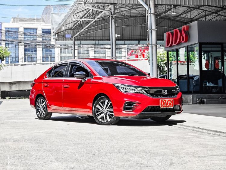 Honda City 2020 1.0 RS Sedan เบนซิน เกียร์อัตโนมัติ แดง รูปที่ 4