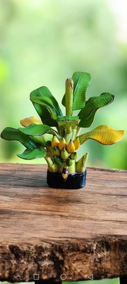 เนื้อไม้แกะต้นกล้วยตานี ถอดเ เยกชิ้นส่วนใด้ทั้งหมด รูปที่ 2