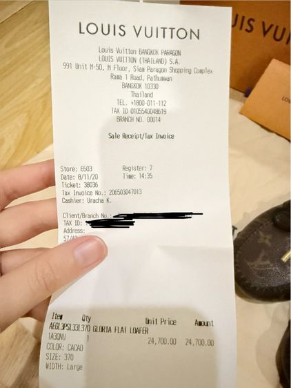 รองเท้า Loafer LV รุ่น Gloria ปี20 size37 ของแท้มือ2 รูปที่ 2