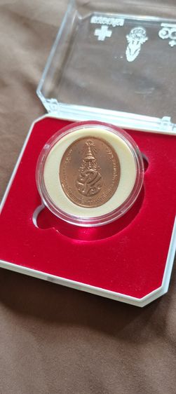 เหรียญทองแดงที่ระลึก 100 ปี โรงพยาบาลจุฬาลงกรณ์ สภากาชาดไทย พ.ศ.2557 รูปที่ 5