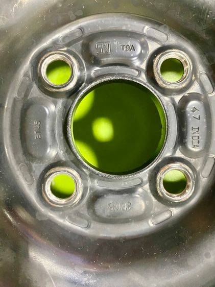 ล้อกระทะ 4 รู ขอบ 15 พร้อม ฝาครอบล้อฮอนด้าแท้ รูปที่ 3