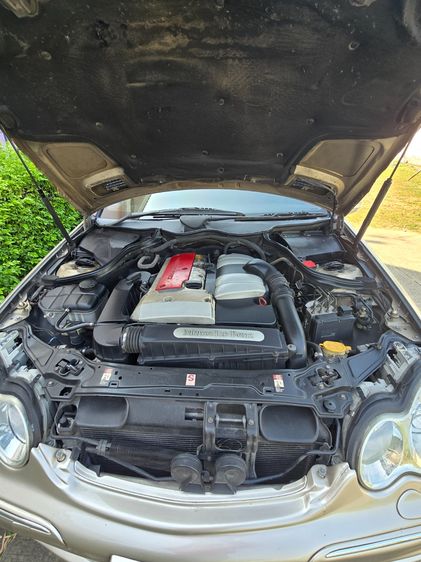 Mercedes-Benz C-Class 2002 C200 Sedan เบนซิน ไม่ติดแก๊ส เกียร์อัตโนมัติ น้ำตาล รูปที่ 3