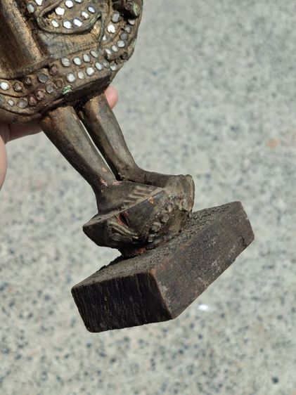 🚩(มาใหม่) พระบูชาไม้แกะสมัยมัณทะเลย์ประดับกระจก รูปที่ 13