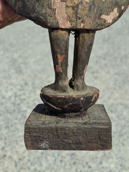 🚩(มาใหม่) พระบูชาไม้แกะสมัยมัณทะเลย์ประดับกระจก รูปที่ 2