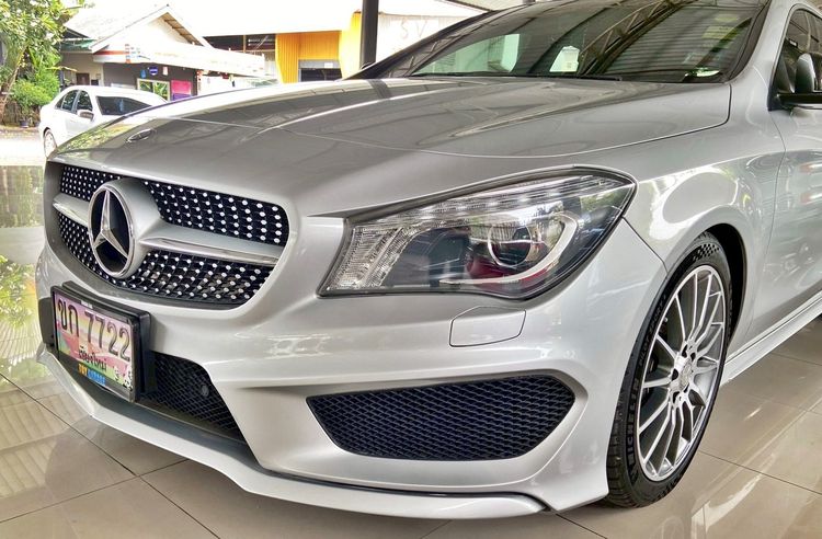 Mercedes-Benz CLA-Class 2015 CLA250 AMG Sedan เบนซิน ไม่ติดแก๊ส เกียร์อัตโนมัติ เทา รูปที่ 4