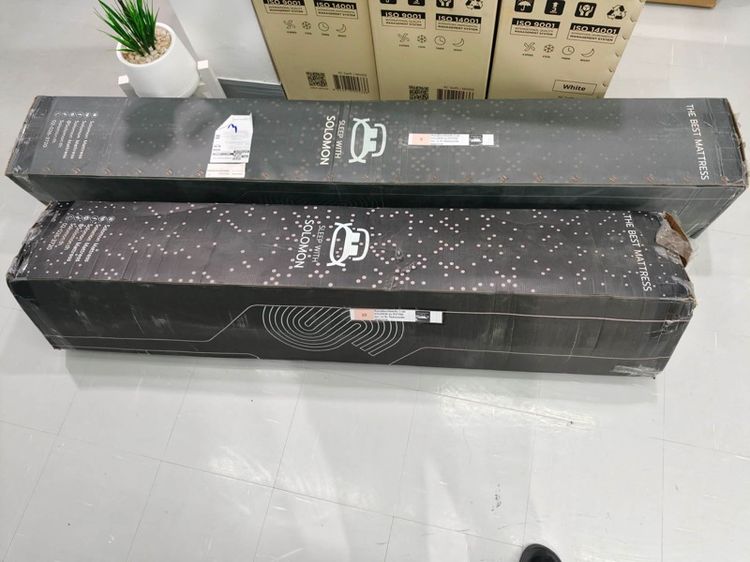 ที่นอนพ็อกเก็ตสปริง5 ฟุตยี่ห้อ solomon potter หนา 12 นิ้ว รูปที่ 2