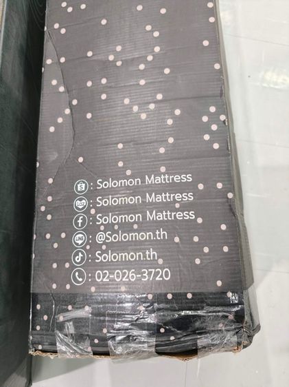 ที่นอนพ็อกเก็ตสปริง5 ฟุตยี่ห้อ solomon potter หนา 12 นิ้ว รูปที่ 3