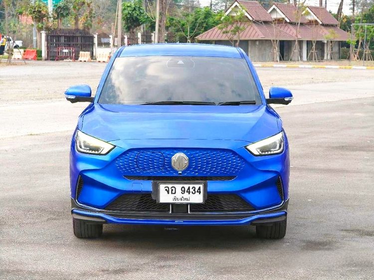 MG ZS 2023 EV Sedan ไฟฟ้า ไม่ติดแก๊ส เกียร์อัตโนมัติ น้ำเงิน รูปที่ 3