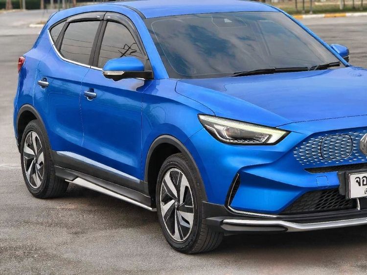 MG ZS 2023 EV Sedan ไฟฟ้า ไม่ติดแก๊ส เกียร์อัตโนมัติ น้ำเงิน รูปที่ 2