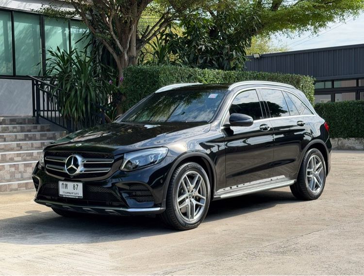 Mercedes-Benz GLC-Class 2019 GLC250d Utility-car ดีเซล ไม่ติดแก๊ส เกียร์อัตโนมัติ ดำ รูปที่ 4