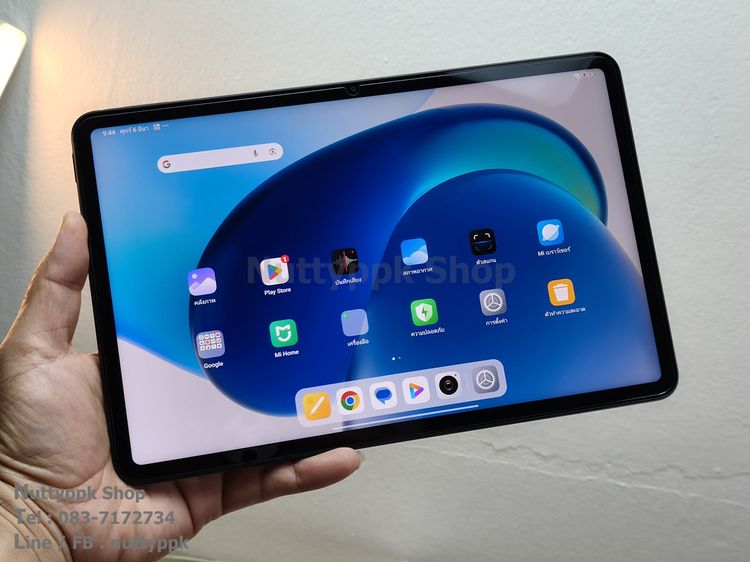 📌 Xiaomi pad6 11" 8-128G สี Grey พงาม ยกกล่อง เคสฝาพับแท้ ใช้คุ้มๆ รูปที่ 14