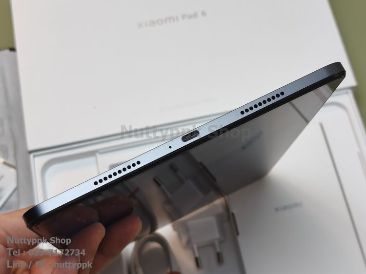 📌 Xiaomi pad6 11" 8-128G สี Grey พงาม ยกกล่อง เคสฝาพับแท้ ใช้คุ้มๆ รูปที่ 13