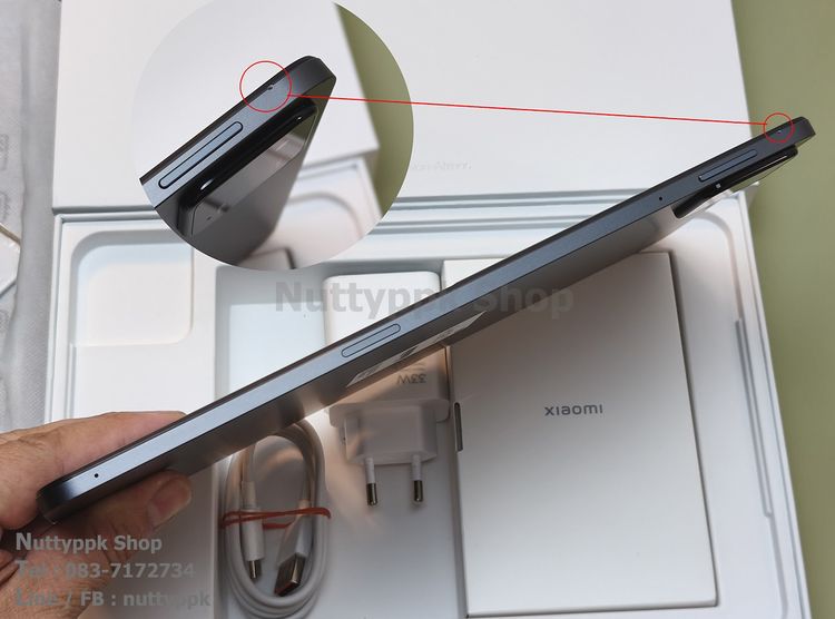 📌 Xiaomi pad6 11" 8-128G สี Grey พงาม ยกกล่อง เคสฝาพับแท้ ใช้คุ้มๆ รูปที่ 10