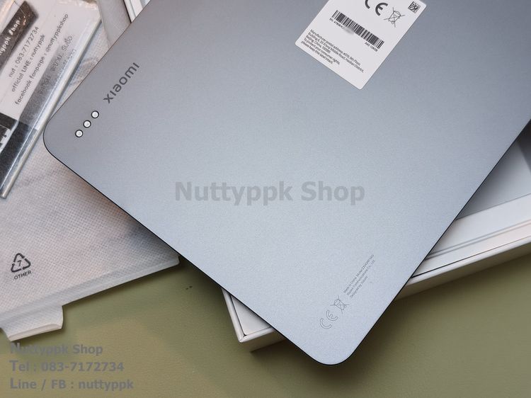 📌 Xiaomi pad6 11" 8-128G สี Grey พงาม ยกกล่อง เคสฝาพับแท้ ใช้คุ้มๆ รูปที่ 8