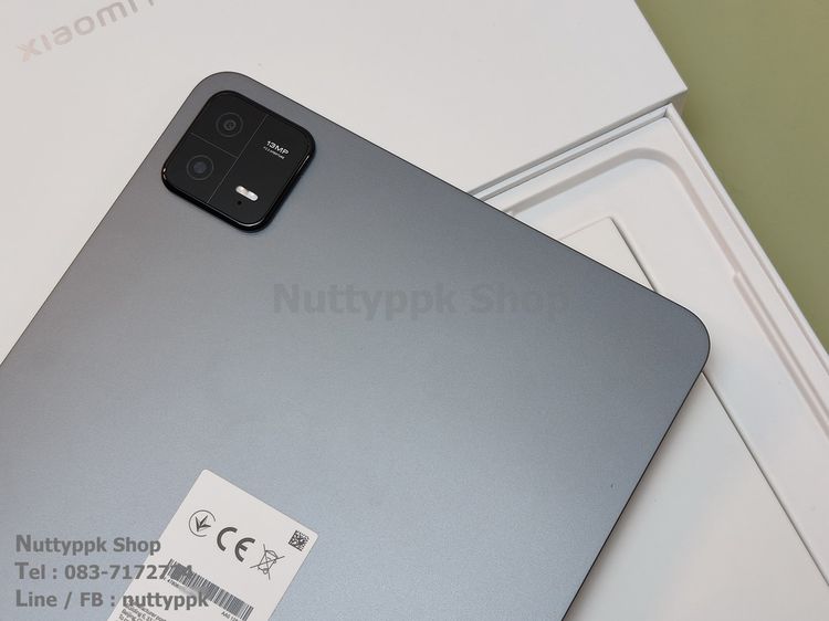 📌 Xiaomi pad6 11" 8-128G สี Grey พงาม ยกกล่อง เคสฝาพับแท้ ใช้คุ้มๆ รูปที่ 7