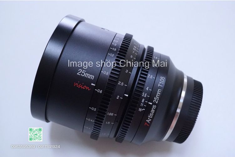 7Artisans 25mm T1.05 vision (For Fuji X Mount) รูปที่ 2