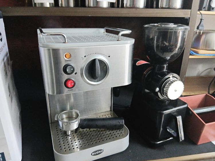 อุปกรณ์ร้านกาแฟ เครื่องชงกาแฟสด ใหม่มากพร้อมกล่อง