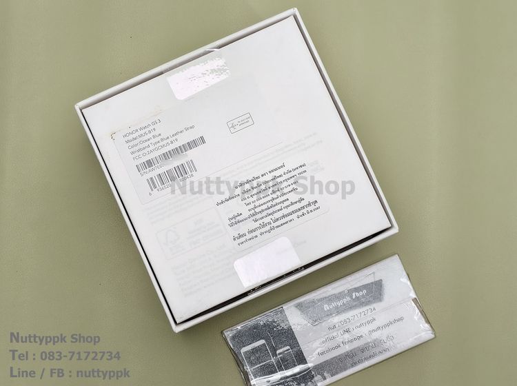 📌 เครื่องใหม่ ไม่แกะซีล  Honor Watch GS3 สี Ocean Blue  Leather Strap สุดหรู สวยมากกก ฟังชั่นเต็ม รูปที่ 3