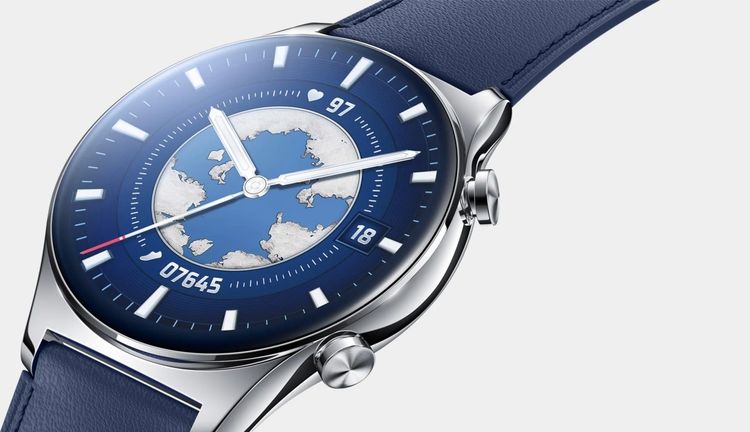 📌 เครื่องใหม่ ไม่แกะซีล  Honor Watch GS3 สี Ocean Blue  Leather Strap สุดหรู สวยมากกก ฟังชั่นเต็ม รูปที่ 6