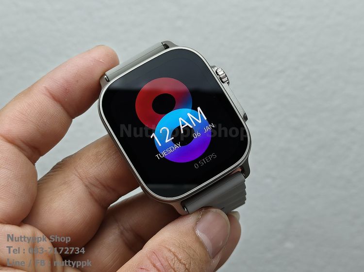 📌 เครื่องใหม่ไม่แกะซีล Realme Watch5 สมาร์ทวอชดีไซน์สุดเท่ สเป็กแจ่ม จอ Amoled 1.97" รองรับ GPS ในตัว NFC โทรได้ แบตอึด รูปที่ 11
