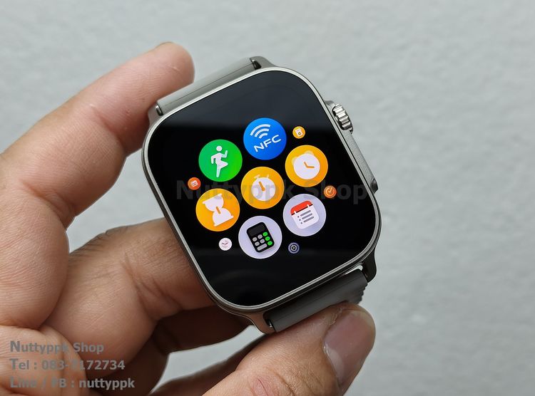 📌 เครื่องใหม่ไม่แกะซีล Realme Watch5 สมาร์ทวอชดีไซน์สุดเท่ สเป็กแจ่ม จอ Amoled 1.97" รองรับ GPS ในตัว NFC โทรได้ แบตอึด รูปที่ 9