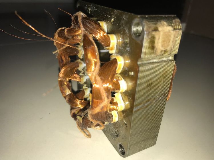 อะไหล่ มอเตอร์พัดลม คอยล์พัดลม สเตเตอร์ ใช่ทดแทนพัดลม16นิ้ว เหล็กหนา20มิล มอเตอร์พัดลม คอยล์พัดลม สเตเตอร์ ใช่ทดแทนพัดลม16นิ้ว เหล็กหนา20มิล รูปที่ 4