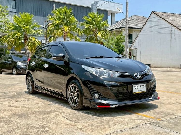 Toyota Yaris 2020 1.2 G Sedan เบนซิน ไม่ติดแก๊ส เกียร์อัตโนมัติ ดำ รูปที่ 3
