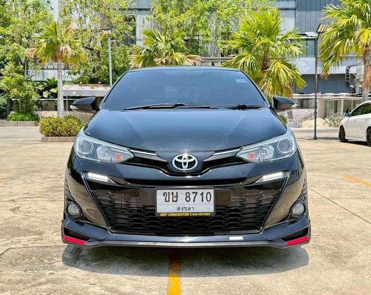 Toyota Yaris 2020 1.2 G Sedan เบนซิน ไม่ติดแก๊ส เกียร์อัตโนมัติ ดำ รูปที่ 2