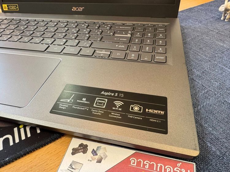 ACER ASPIRE 5 A515-58M-58GG I5 GEN 11 RAM 16 SSD 512 FHD 15.6 IPS รูปที่ 3