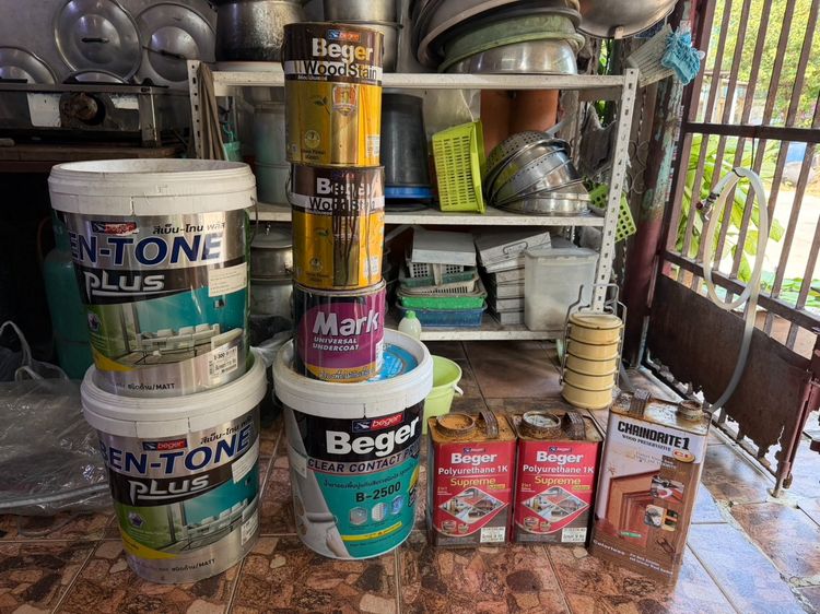 สี ทาบ้าน ทาไม้