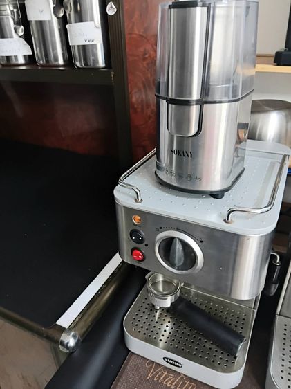 อุปกรณ์ร้านกาแฟ เครื่องชงกาแฟสด สภาพดีใช้งานปกติ